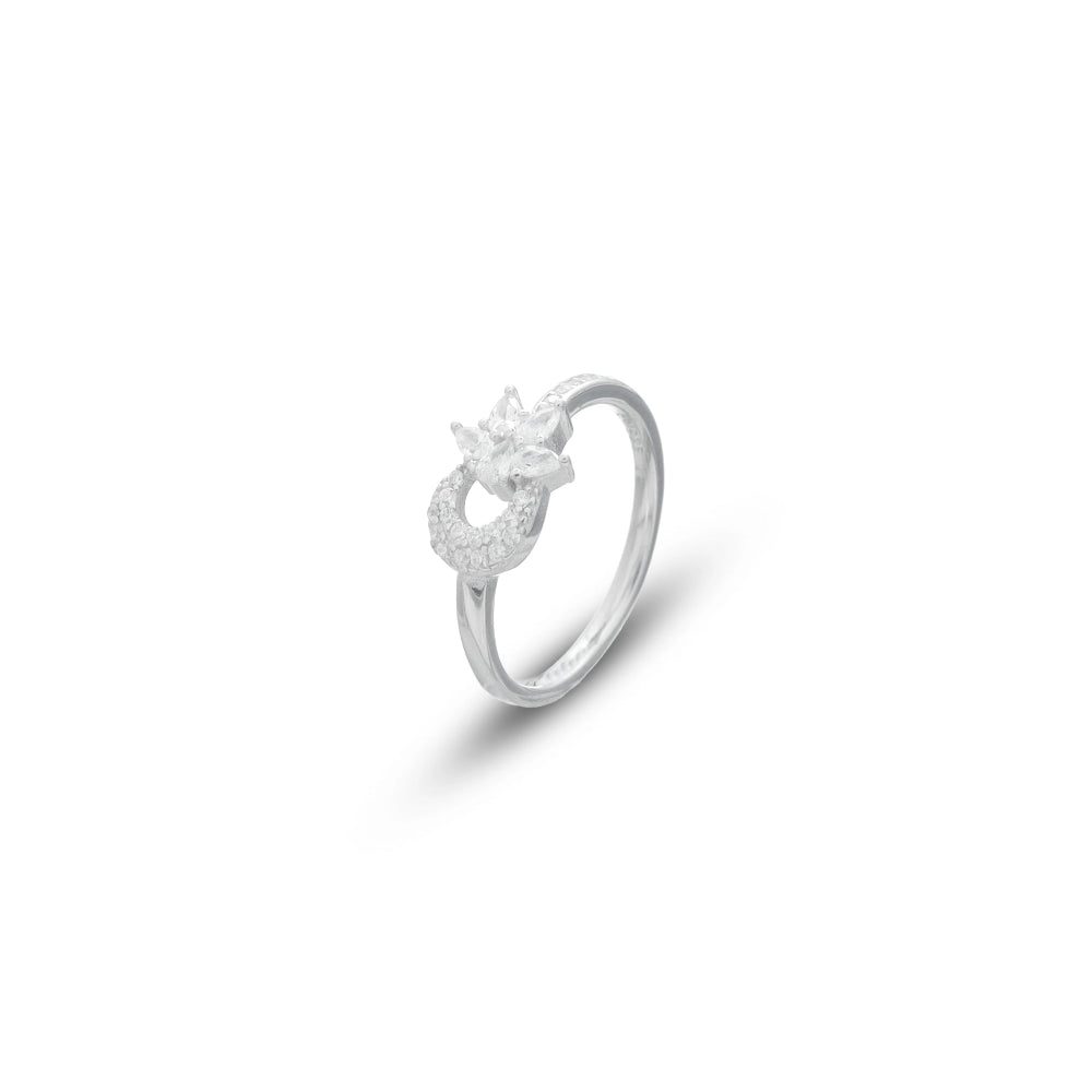 925 Silver Spark Crest Ring - 925 sterling silver ring by Tassya Silver
