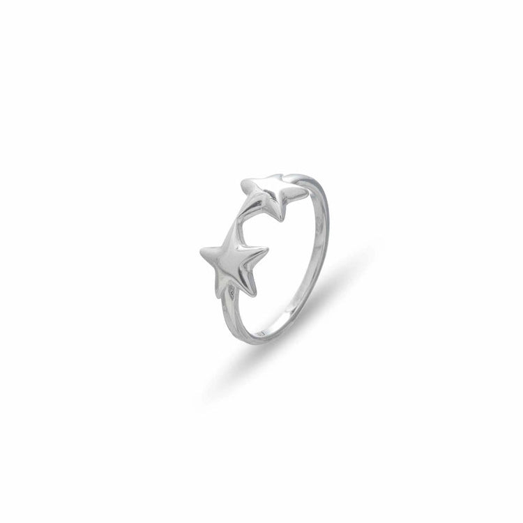 925 Silver Starlit Grace Ring - 925 sterling silver ring by Tassya Silver