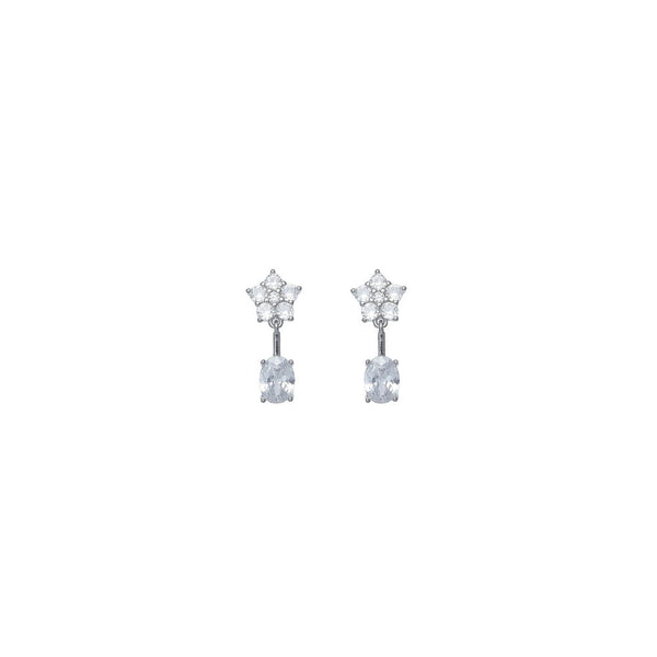 925 Silver Starlit Spark Earrings