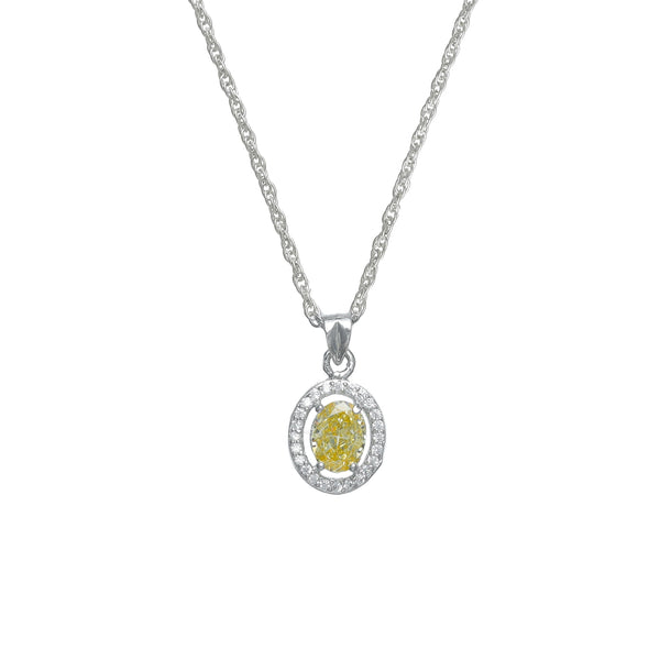 925 Silver Sunbeam Orbit Pendant