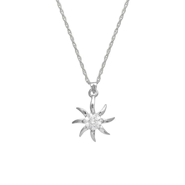 925 Silver Sunbeam Spark Pendant