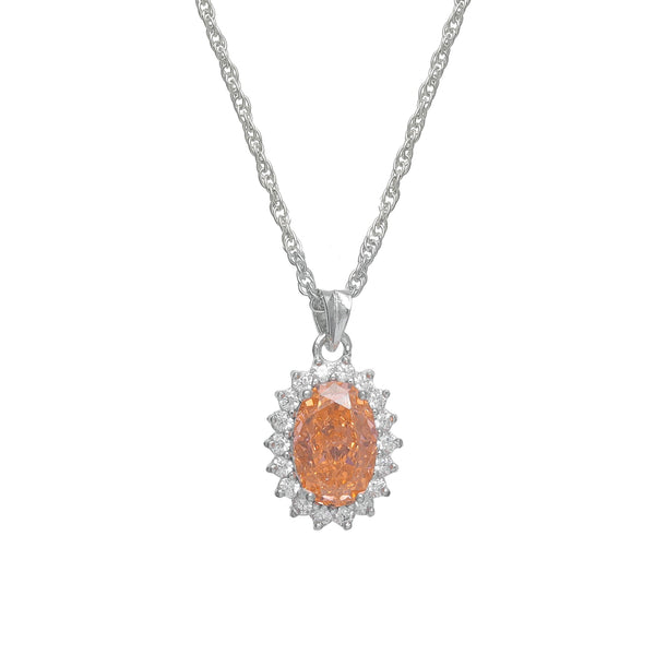925 Silver Sunset Glow Pendant