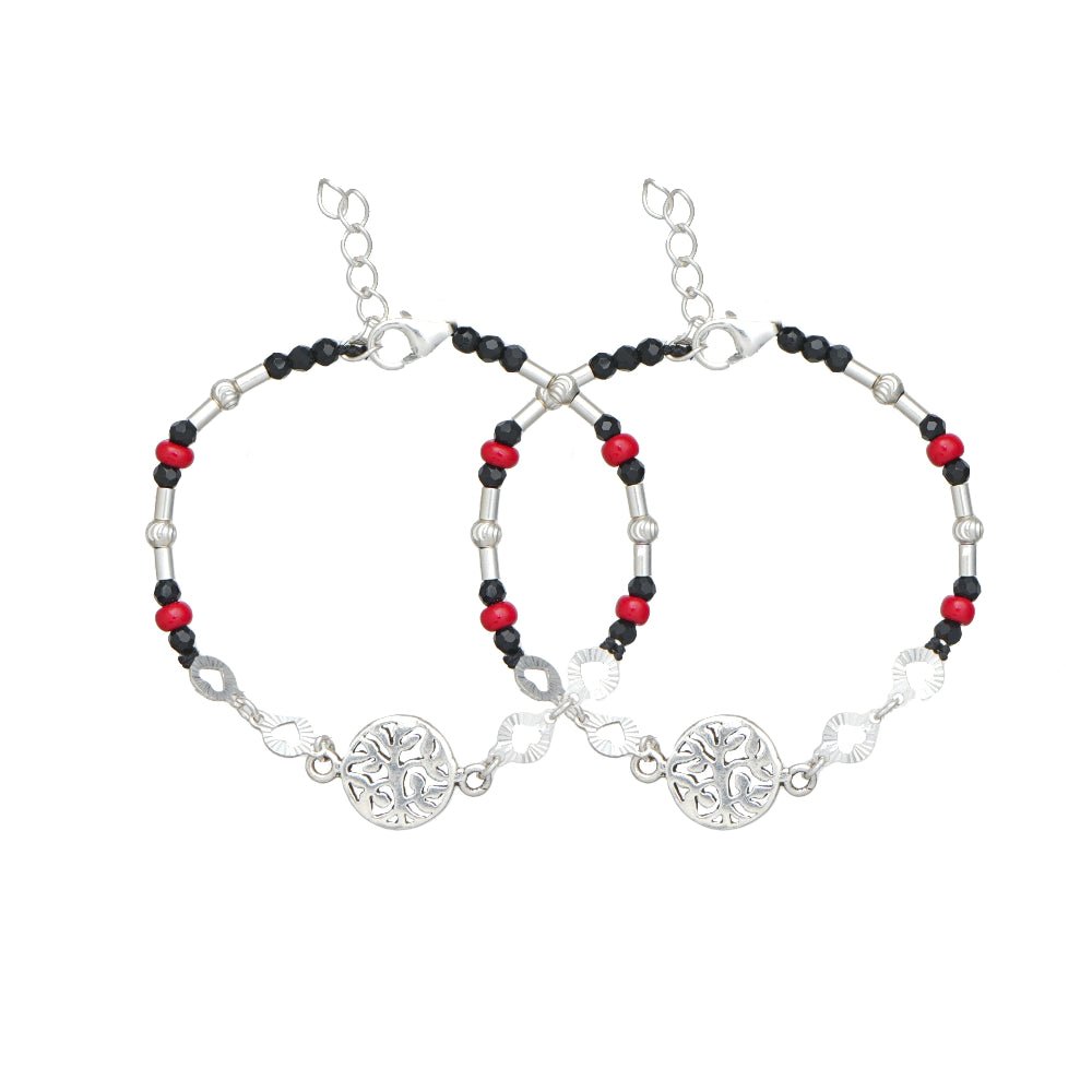 925 Silver Tree Motif Bracelet - 925 sterling silver bracelet by Tassya Silver