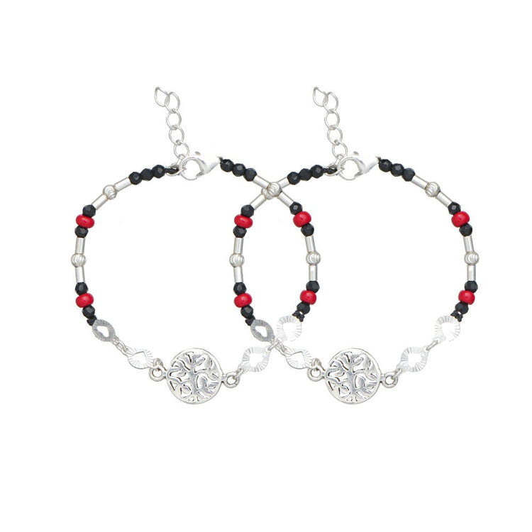 925 Silver Tree Motif Bracelet - 925 sterling silver bracelet by Tassya Silver