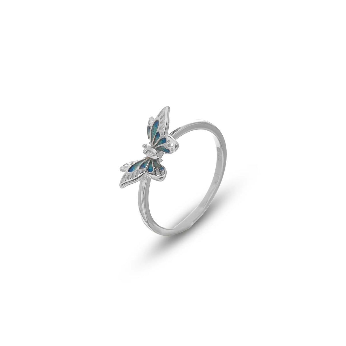 925 Silver Wings of Freedom Ring - 925 sterling silver ring by Tassya Silver