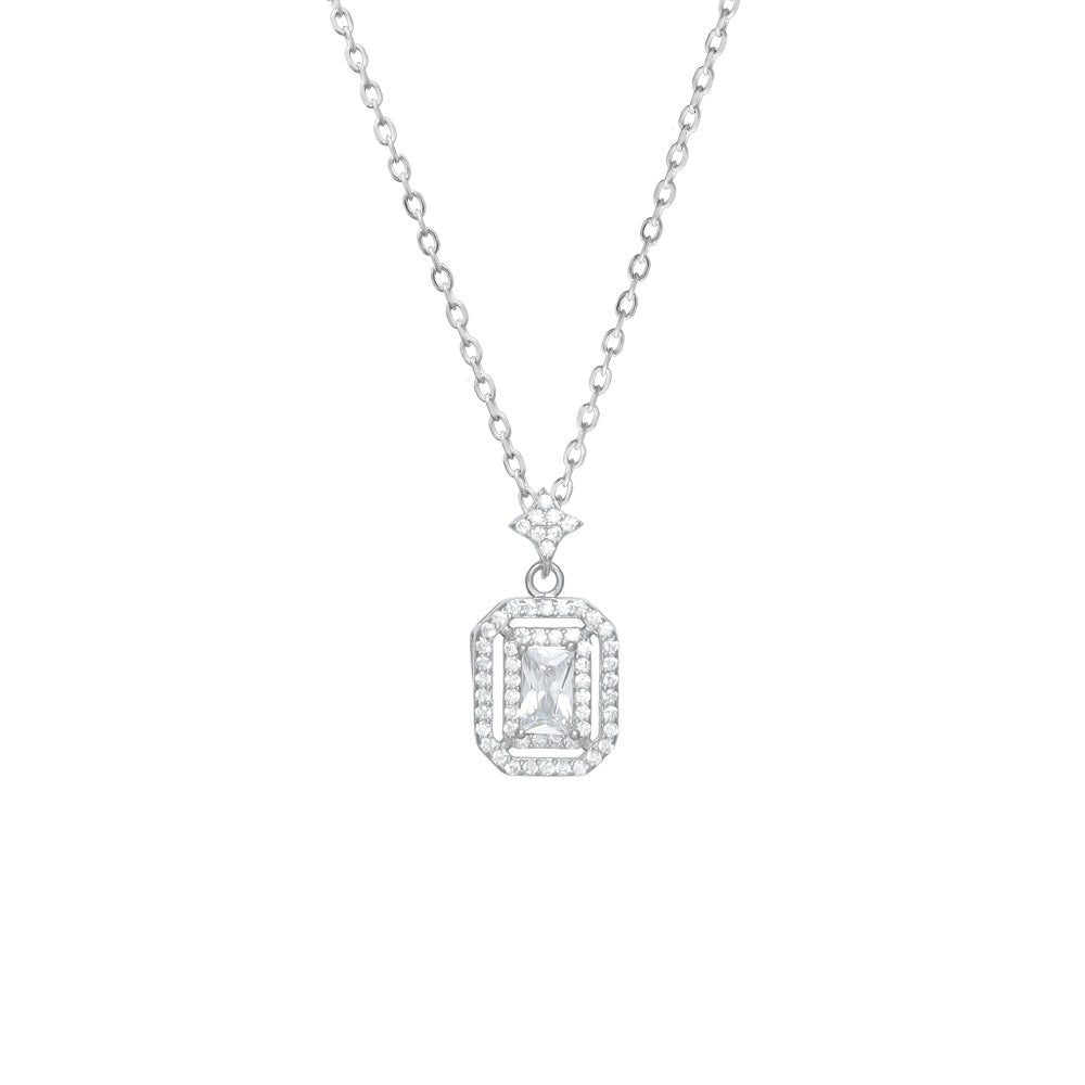 925 Silver Starlight Echo Chain Pendant - 925 sterling silver pendant by Tassya Silver