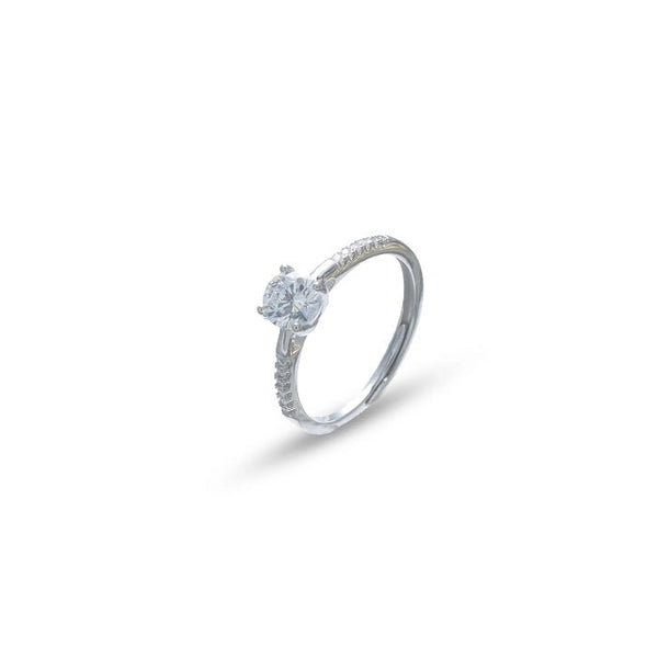 925 Silver Timeless Solitaire Sparkle Ring