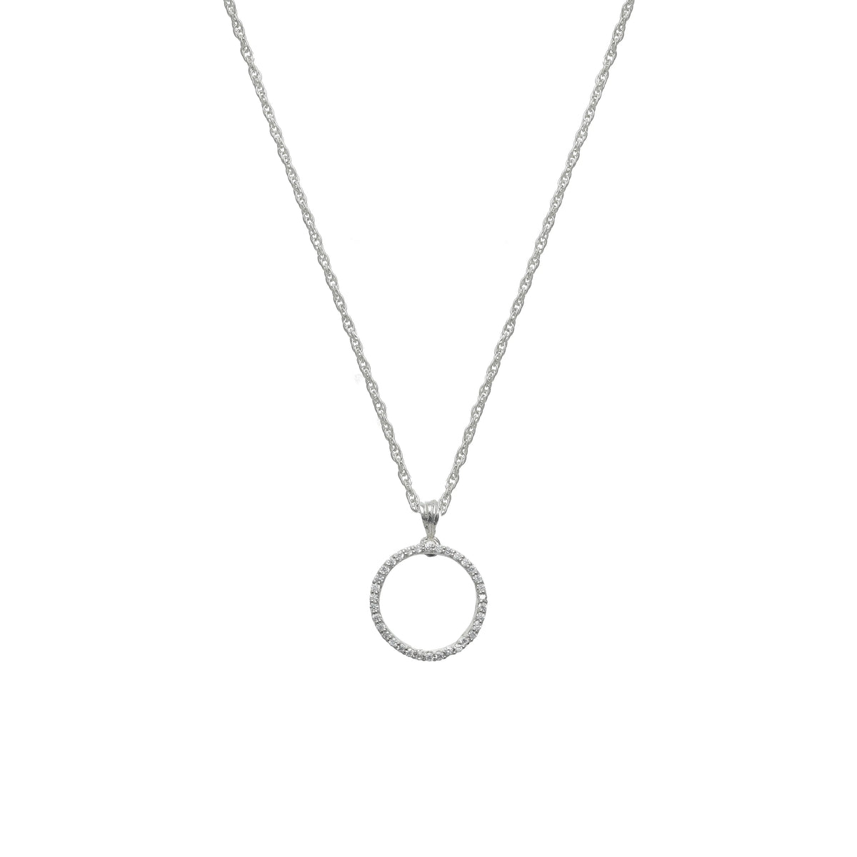 925 Silver Eternal Spark Pendant - 925 sterling silver pendant by Tassya Silver